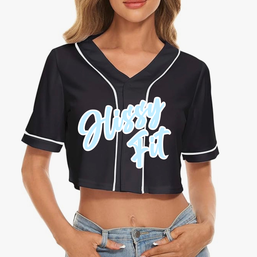 Custom Summit Team Cropped Jersey Glitter