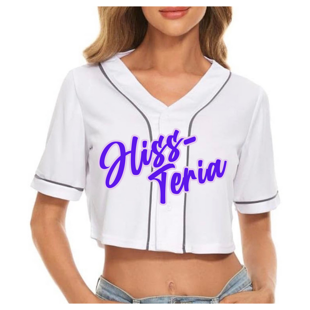 Custom Summit Team Cropped Jersey Glitter